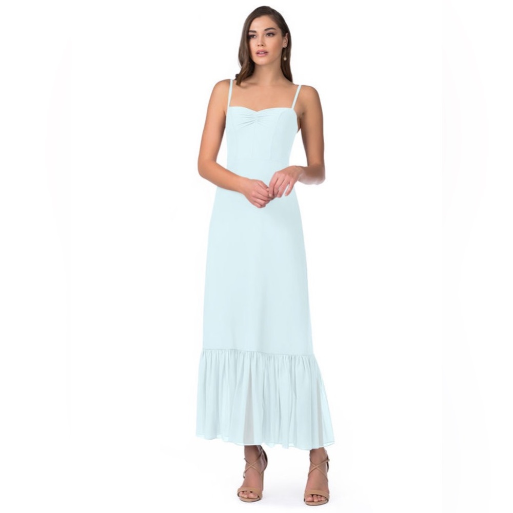 Azazie Justina bridesmaid dress - ‘Mist’ - size A4